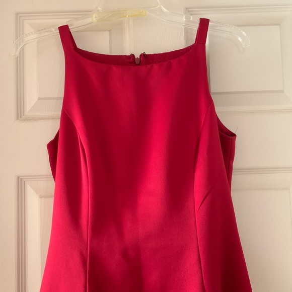 BETSY & ADAM red formal prom dress - Picture 2 of 6